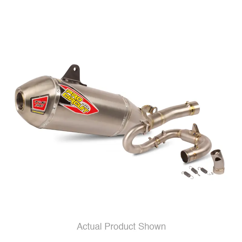 TI-6 BC PRO TITANIUM SYSTEM W/ TITANIUM END-CAP YZ450F 2026